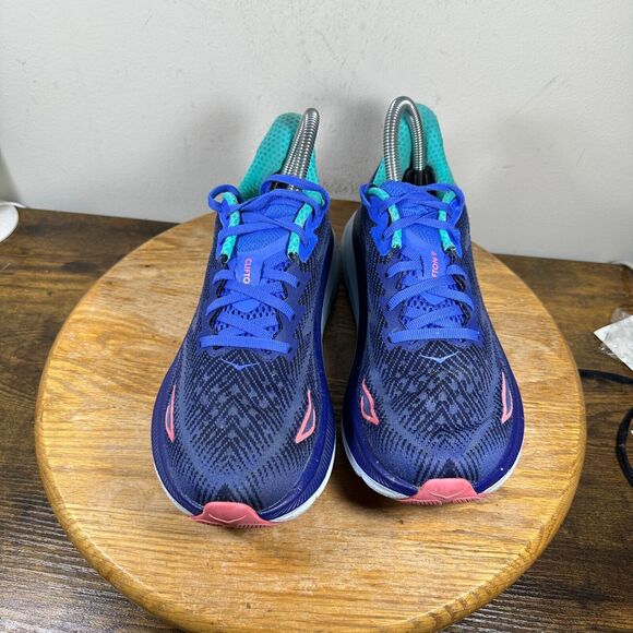 Hoka Clifton 9 Bellwether Blue Women's Size 7 B Shoes 1127896 BBCRM - Picture 2 of 9